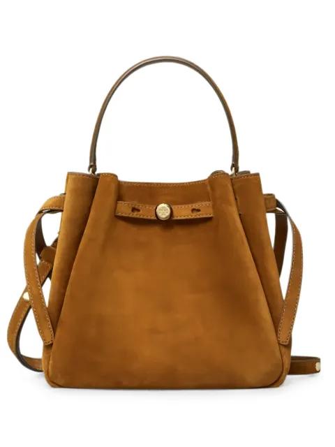 Romy suede bucket bag by TORY BURCH