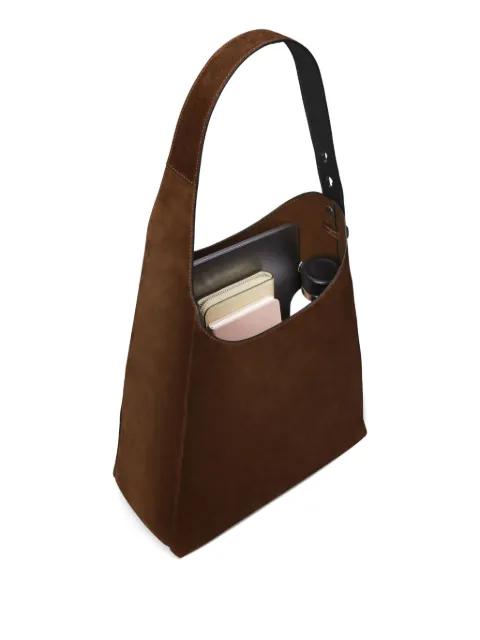 Romy suede tote bag by TORY BURCH