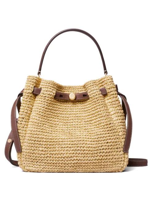 Romy woven bucket bag by TORY BURCH