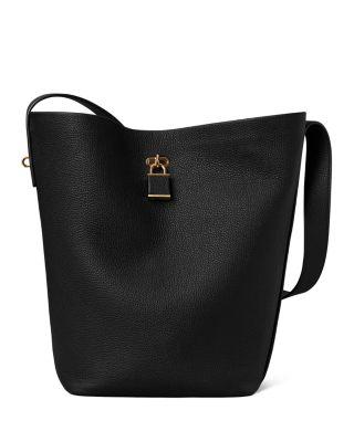 Slim Leather Bucket Bag by TORY BURCH