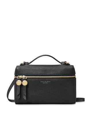 Slim Leather Top Handle Bag by TORY BURCH