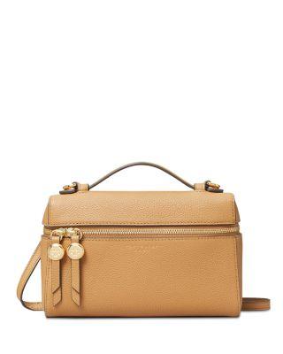 Slim Leather Top Handle Bag by TORY BURCH