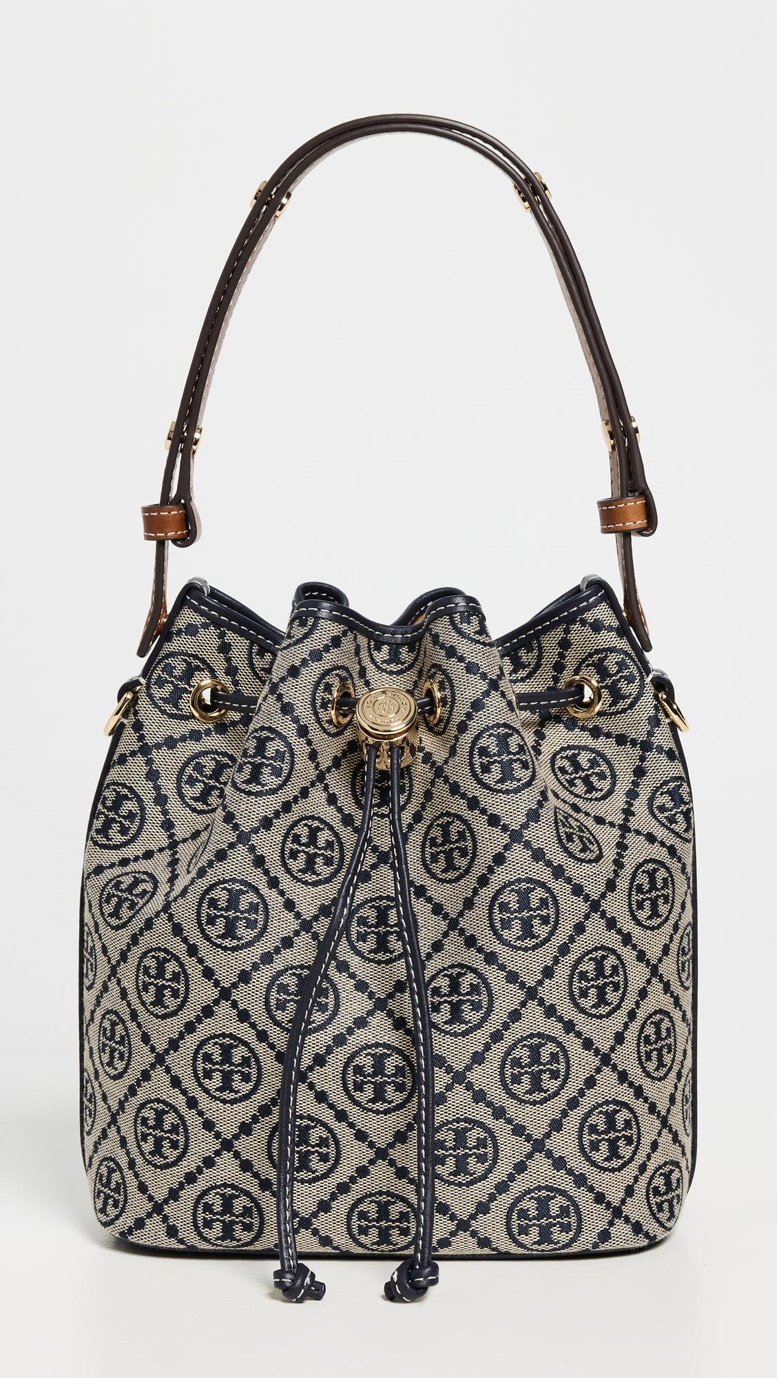 T Monogram Bucket Bag by TORY BURCH