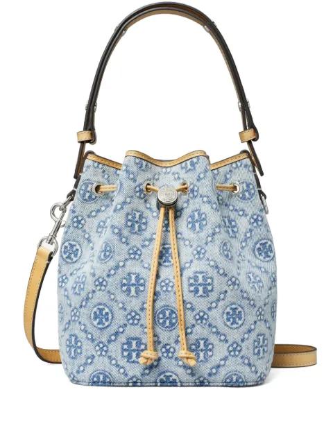 T Monogram bucket bag by TORY BURCH