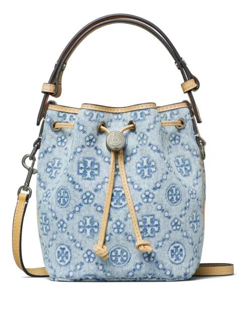 T Monogram bucket bag by TORY BURCH