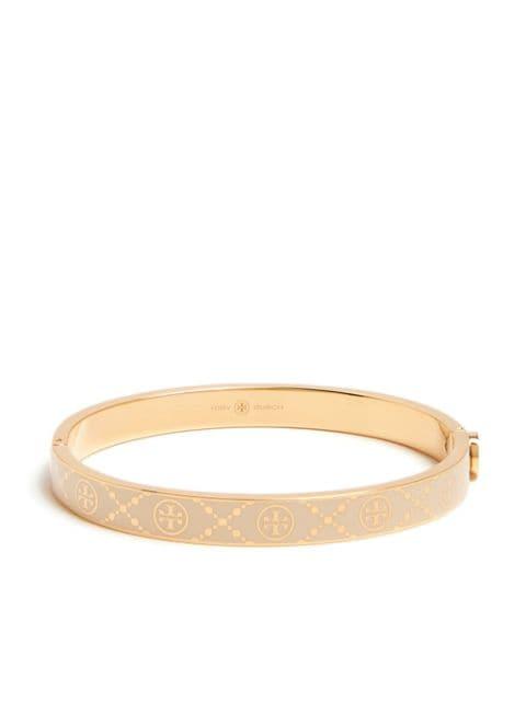 T Monogram hinge bracelet by TORY BURCH