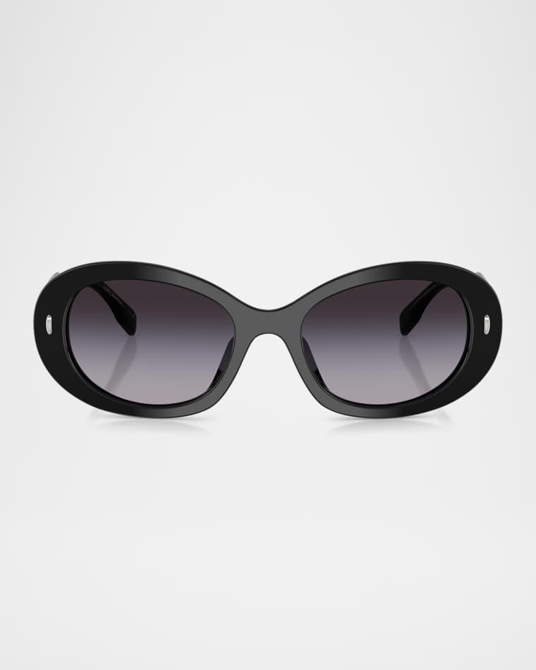 TY7214U Oval Sunglasses by TORY BURCH
