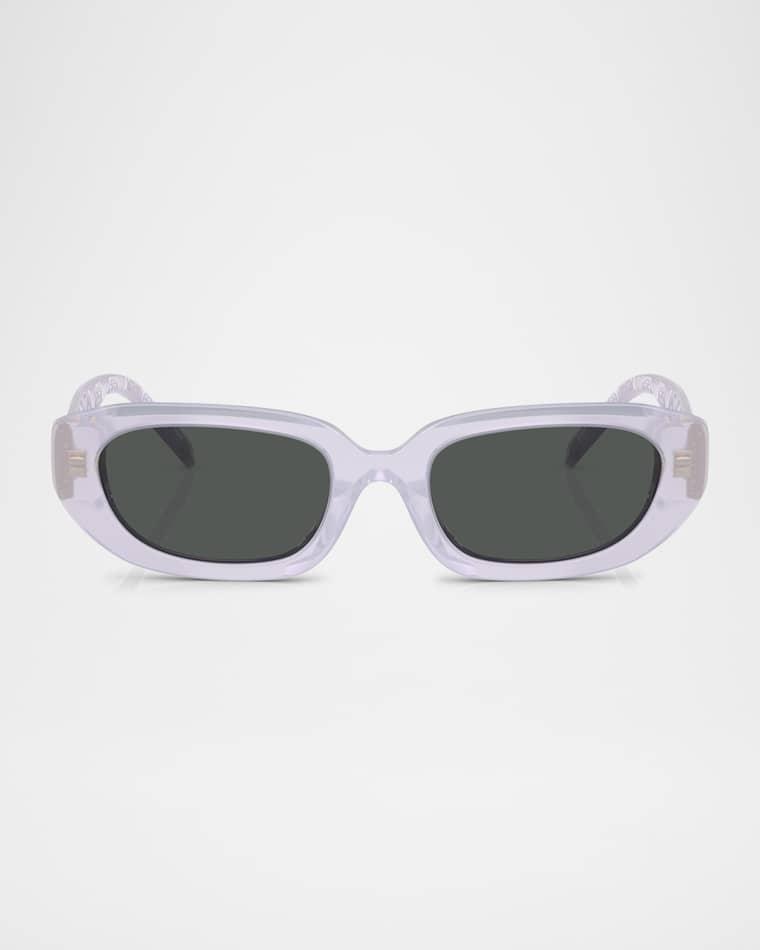 TY7219U Rectangular Acetate Sunglasses by TORY BURCH