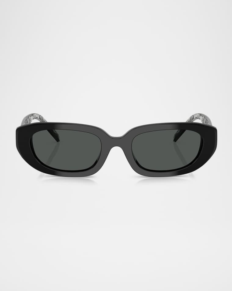 TY7219U Rectangular Acetate Sunglasses by TORY BURCH