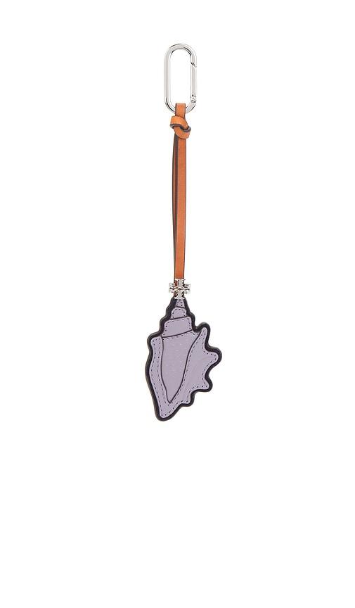 Tory Burch Conch Shell Key Fob in Lavender by TORY BURCH