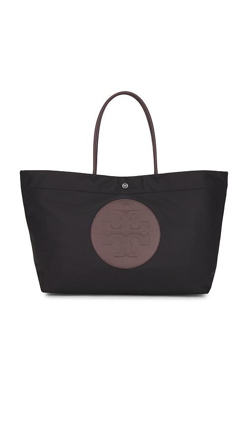 Tory Burch Ella Twist Tote in Black by TORY BURCH