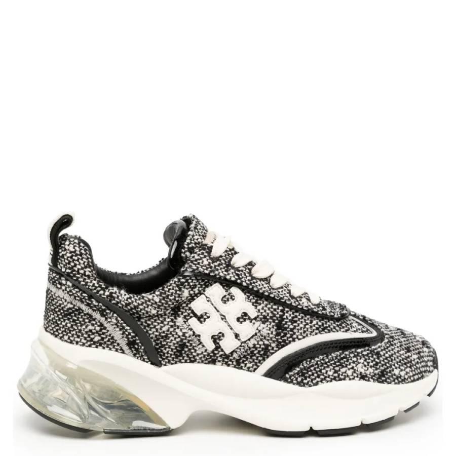 Tory Burch Good Luck Tweed Trainers by TORY BURCH