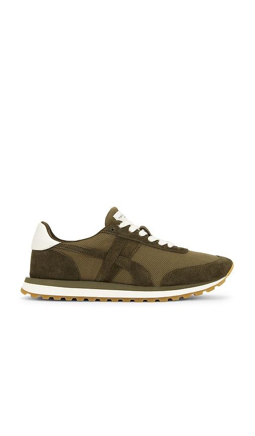 Tory Burch Hank Runner in Olive by TORY BURCH