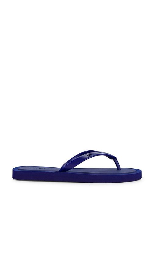 Tory Burch Kira Padded Flip Flop in Blue by TORY BURCH