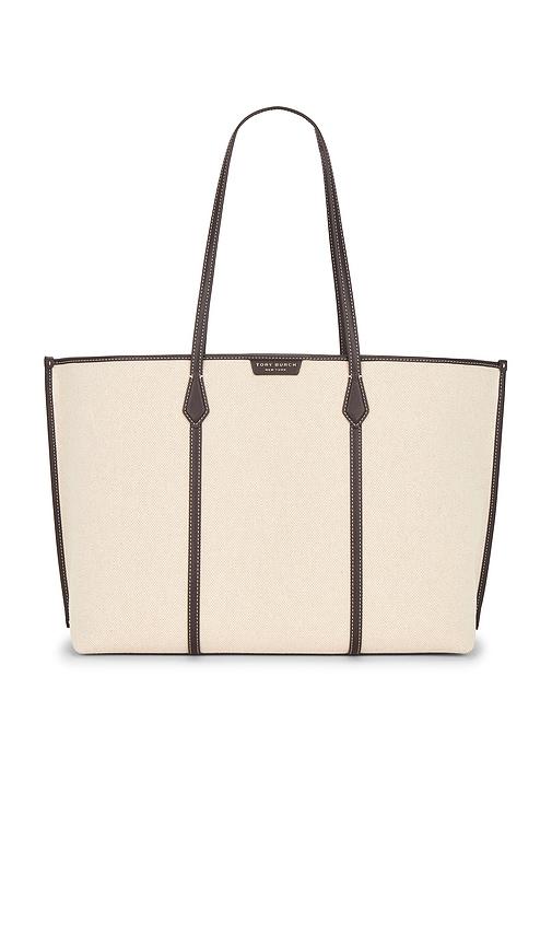 Tory Burch Perry Canvas Tote in Tan by TORY BURCH