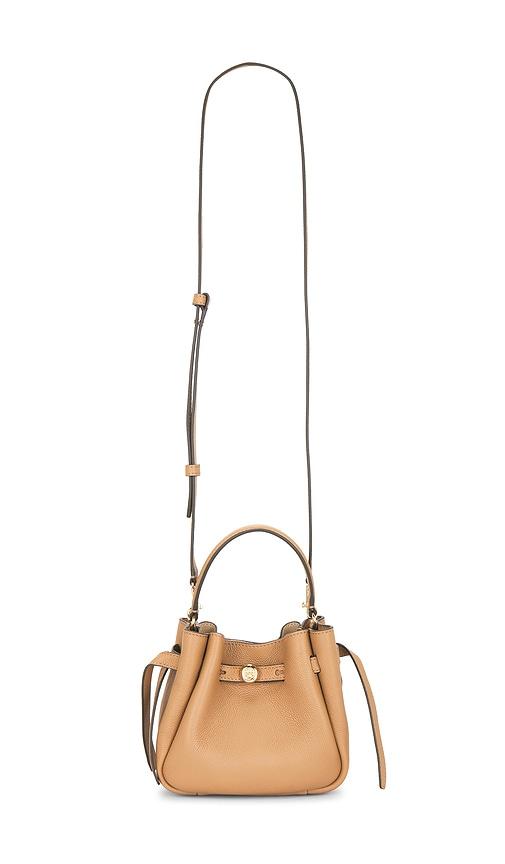 Tory Burch Romy Mini Bucket Bag in Nude by TORY BURCH