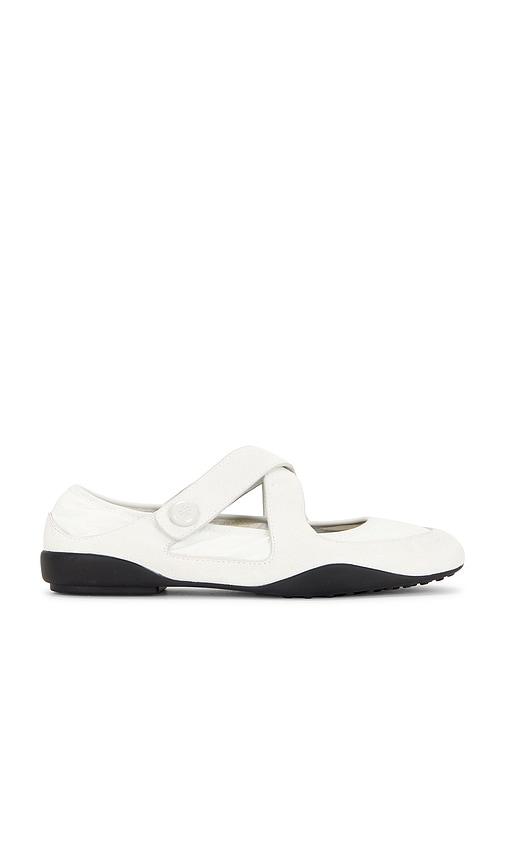 Tory Burch Romy Sport Mary Jane in White by TORY BURCH