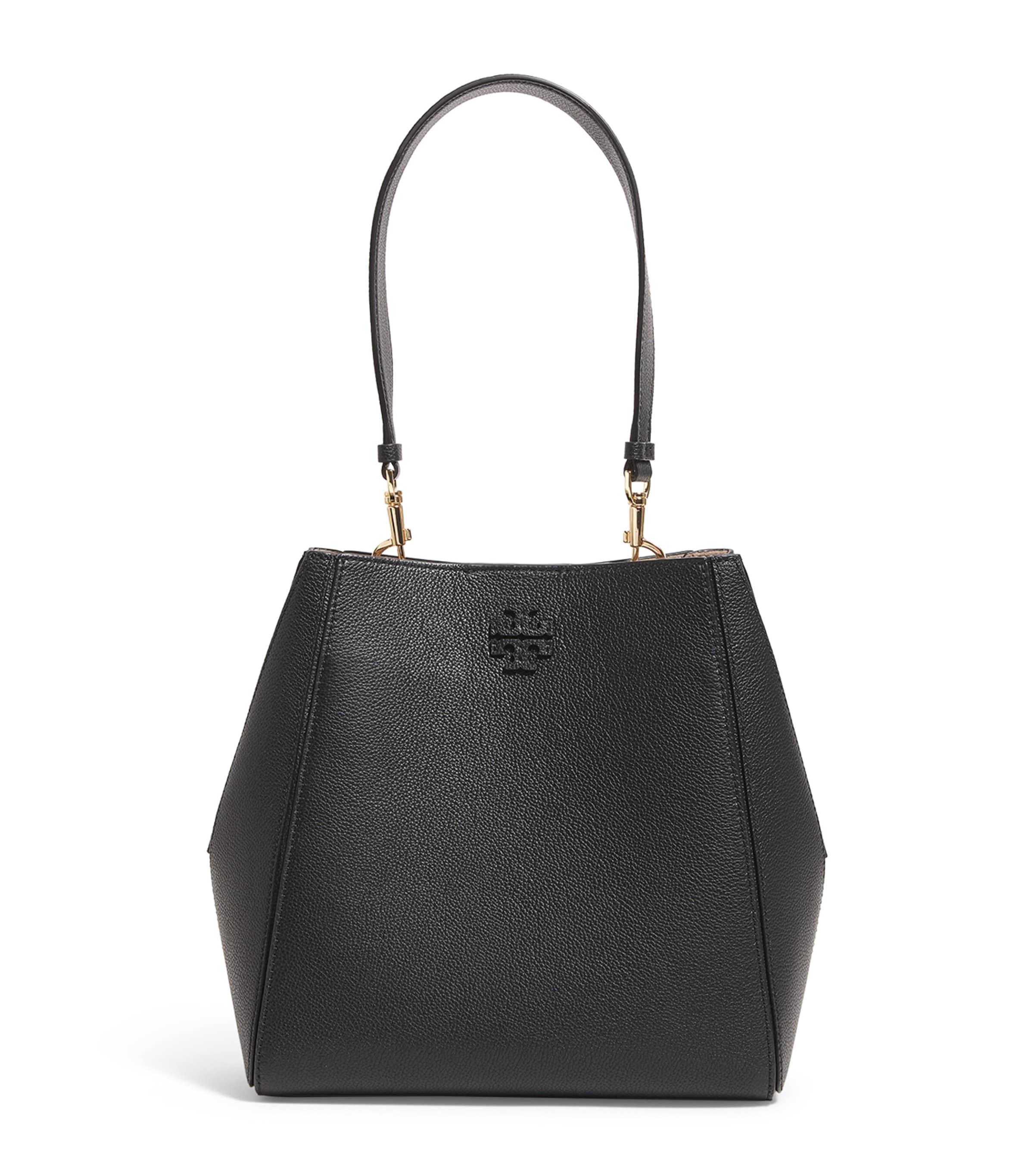 Tory Burch Small Leather McGraw Bucket Bag by TORY BURCH