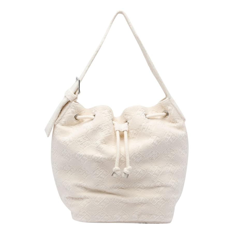 Tory Burch T Monogram Terry Bucket Bag by TORY BURCH