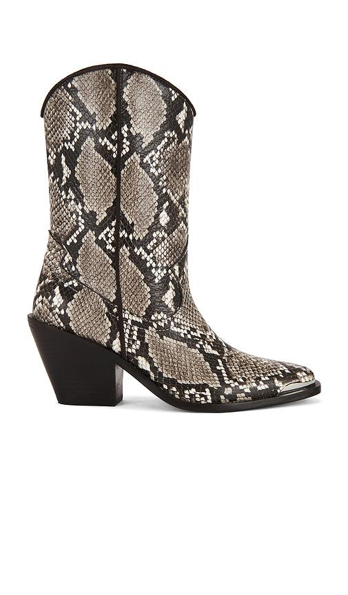 Tory Burch Western Boot in Taupe by TORY BURCH