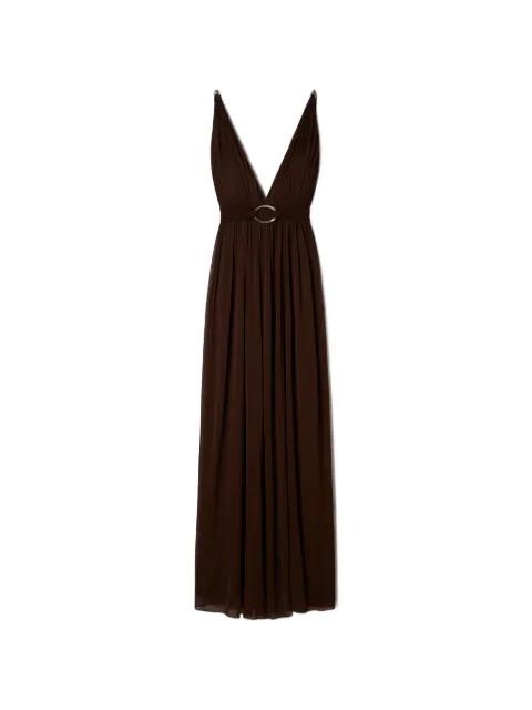 V-neck viscose dress by TORY BURCH