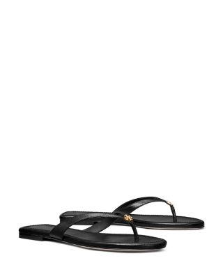 Women's Classic Leather Flip-Flop by TORY BURCH