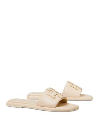 Women's Double T Sport Slide Sandals by TORY BURCH Women's Double T Sport Slide Sandals by TORY BURCH