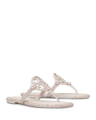 Women's Miller Knotted Crystal Sandal by TORY BURCH
