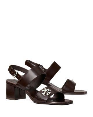 Women's Turnlock Heeled Sandal by TORY BURCH
