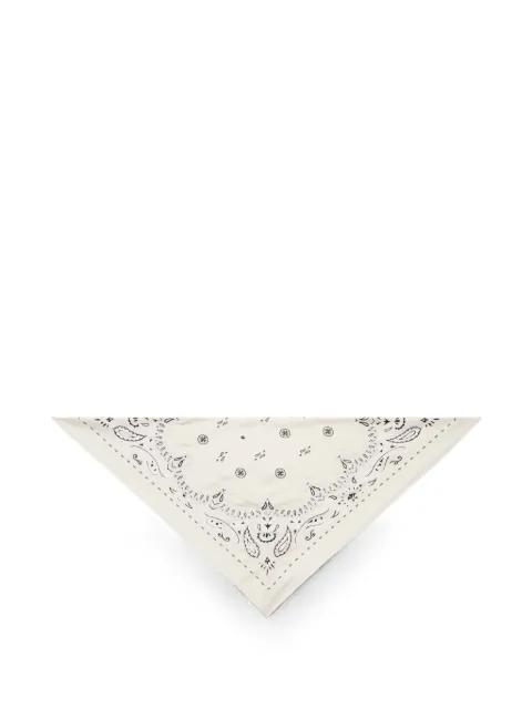 beaded bandana triangle scarf by TORY BURCH
