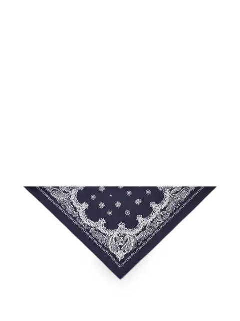 beaded bandana triangle scarf by TORY BURCH