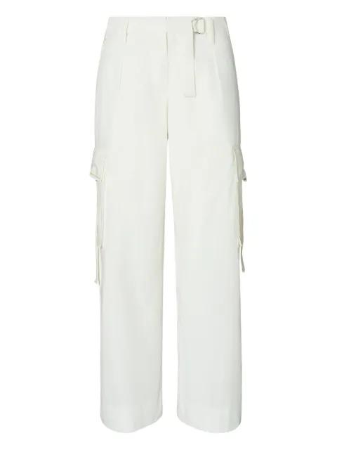 belted cargo pants by TORY BURCH