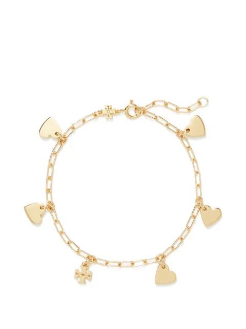 cURIOSITY heart-charm bracelet by TORY BURCH
