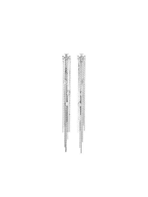 chain post-back earrings by TORY BURCH