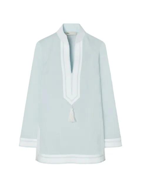 cotton Tory tunic by TORY BURCH