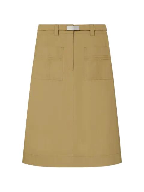 cotton camp skirt by TORY BURCH