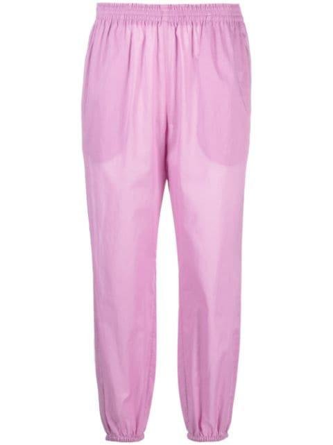 cropped cotton trousers by TORY BURCH