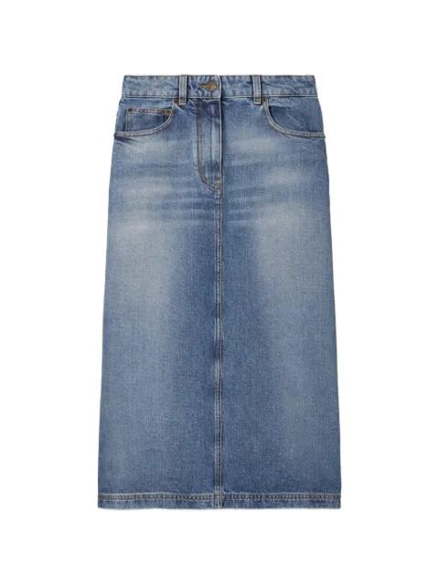 denim skirt by TORY BURCH