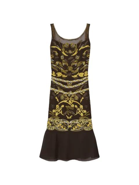 embellished mesh dress by TORY BURCH