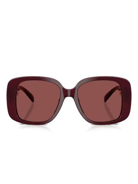 embellished square-frame sunglasses by TORY BURCH