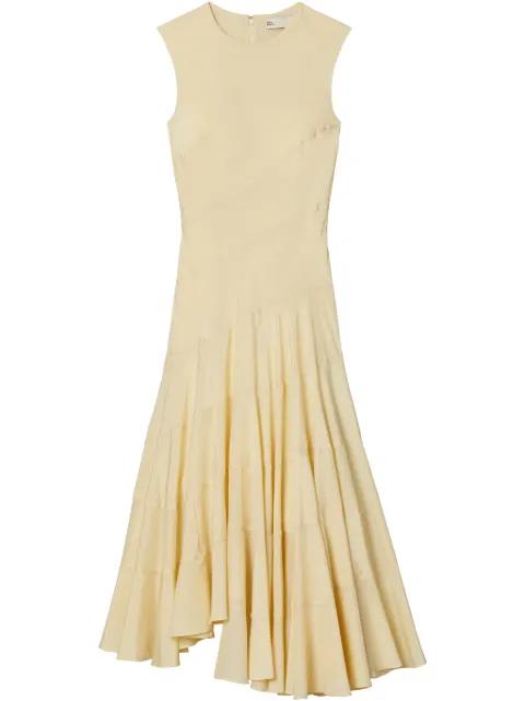 flared midi dress by TORY BURCH