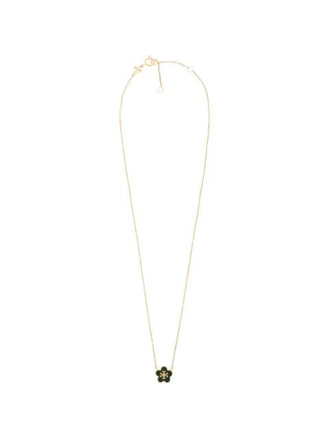 flower charm necklace by TORY BURCH