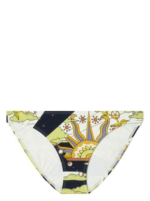 graphic-print bikini bottoms by TORY BURCH