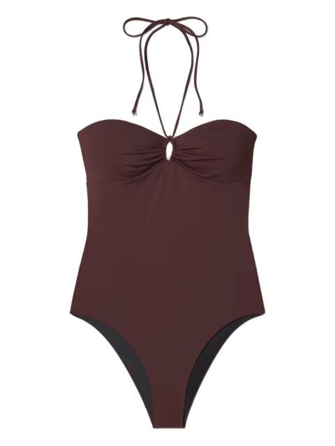 halterneck swimsuit by TORY BURCH