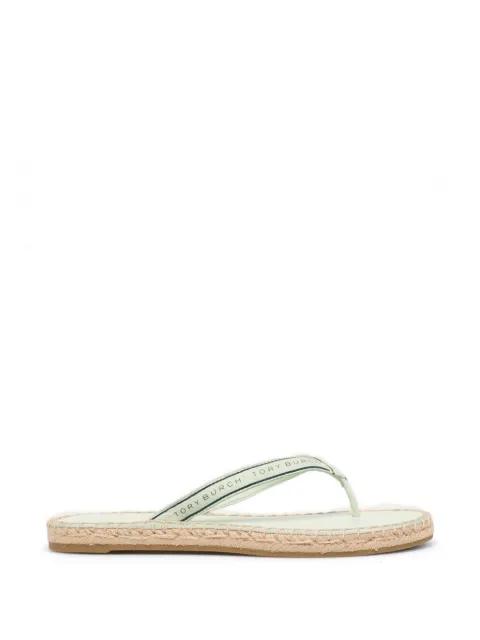 logo-detail espadrilles by TORY BURCH