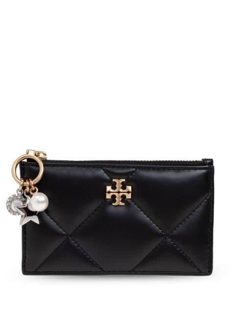 logo-plaque card case by TORY BURCH