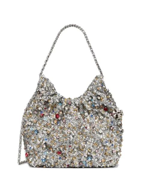 mini Fleming embellished bag by TORY BURCH