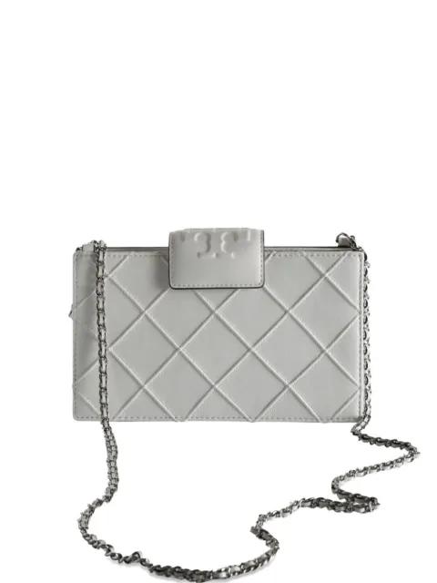 mini Fleming quilted chain cross body bag by TORY BURCH