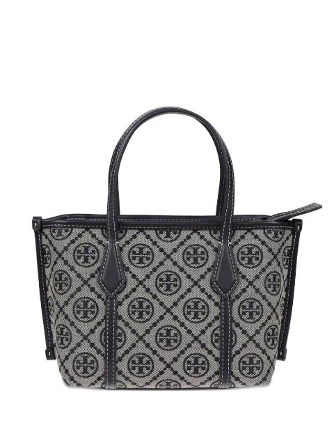 mini Perry monogram tote bag by TORY BURCH
