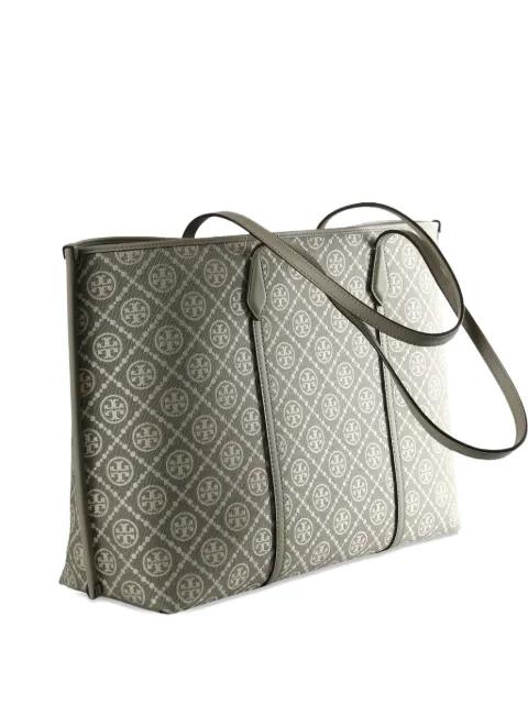 monogram print tote bag by TORY BURCH